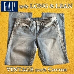 GAP Vintage Long & Lean Mid-Rise Boot Cut-Flare Jeans NWOT/32R